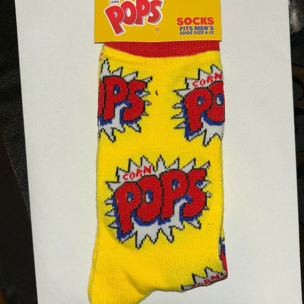 Corn Pops Funny Socks